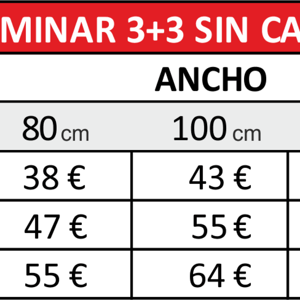 preciocristal02png ROTUSIL Artes Gráficas ROTUSIL Artes Gráficas